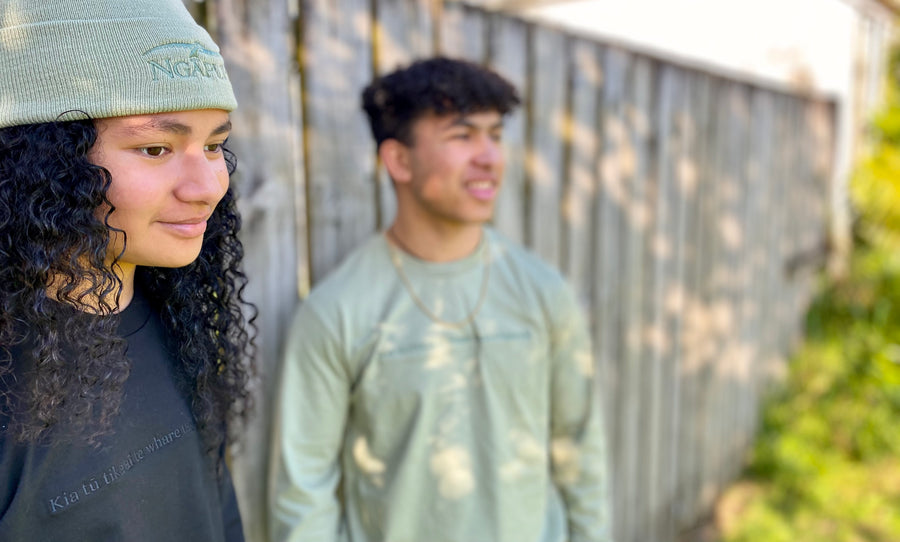 CLEARANCE Kia Tū Tee - Longsleeve
