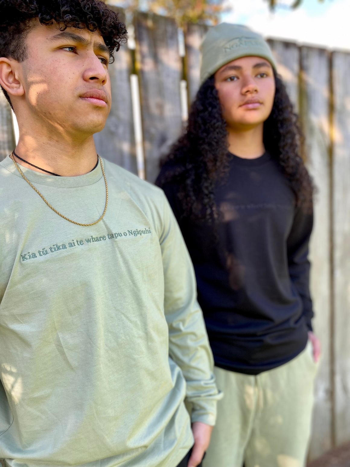 CLEARANCE Kia Tū Tee - Longsleeve